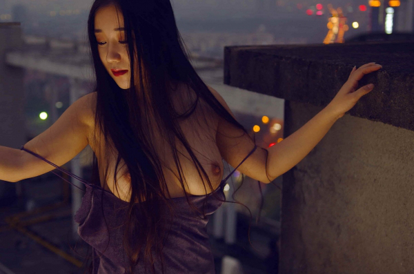 長發性感模特李寶寶攝影圖