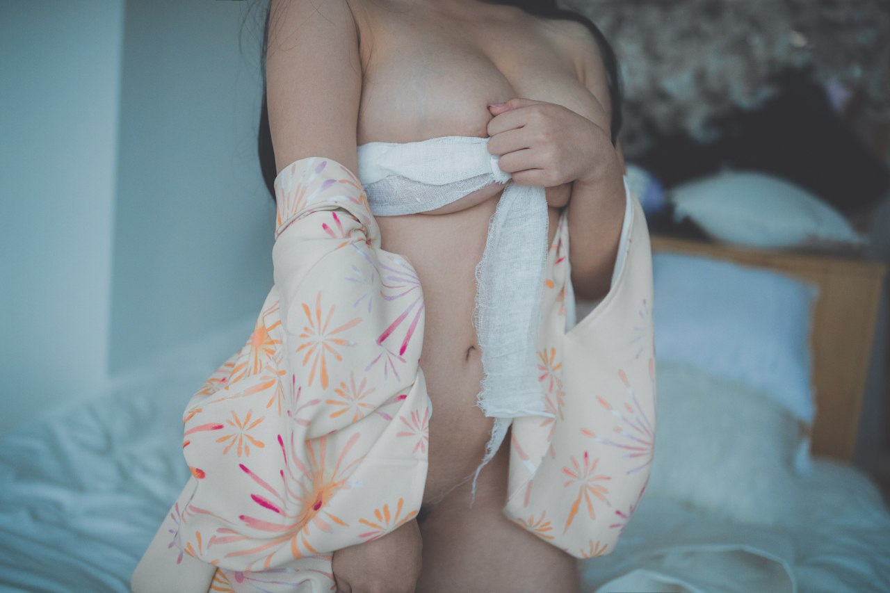巨乳和服小姐姐