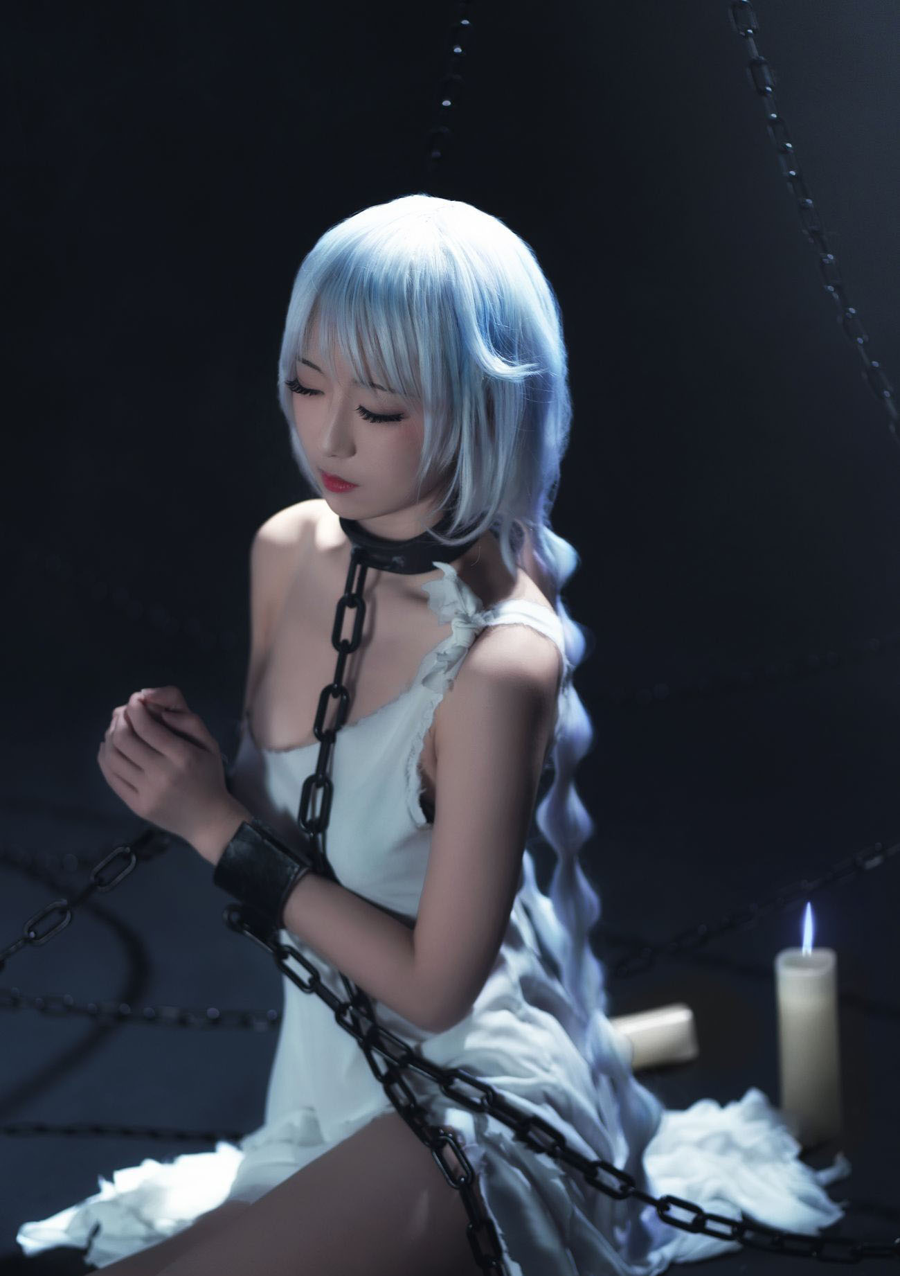 美女戰士與階下囚? 鐵板燒鬼舞w 斯卡蒂