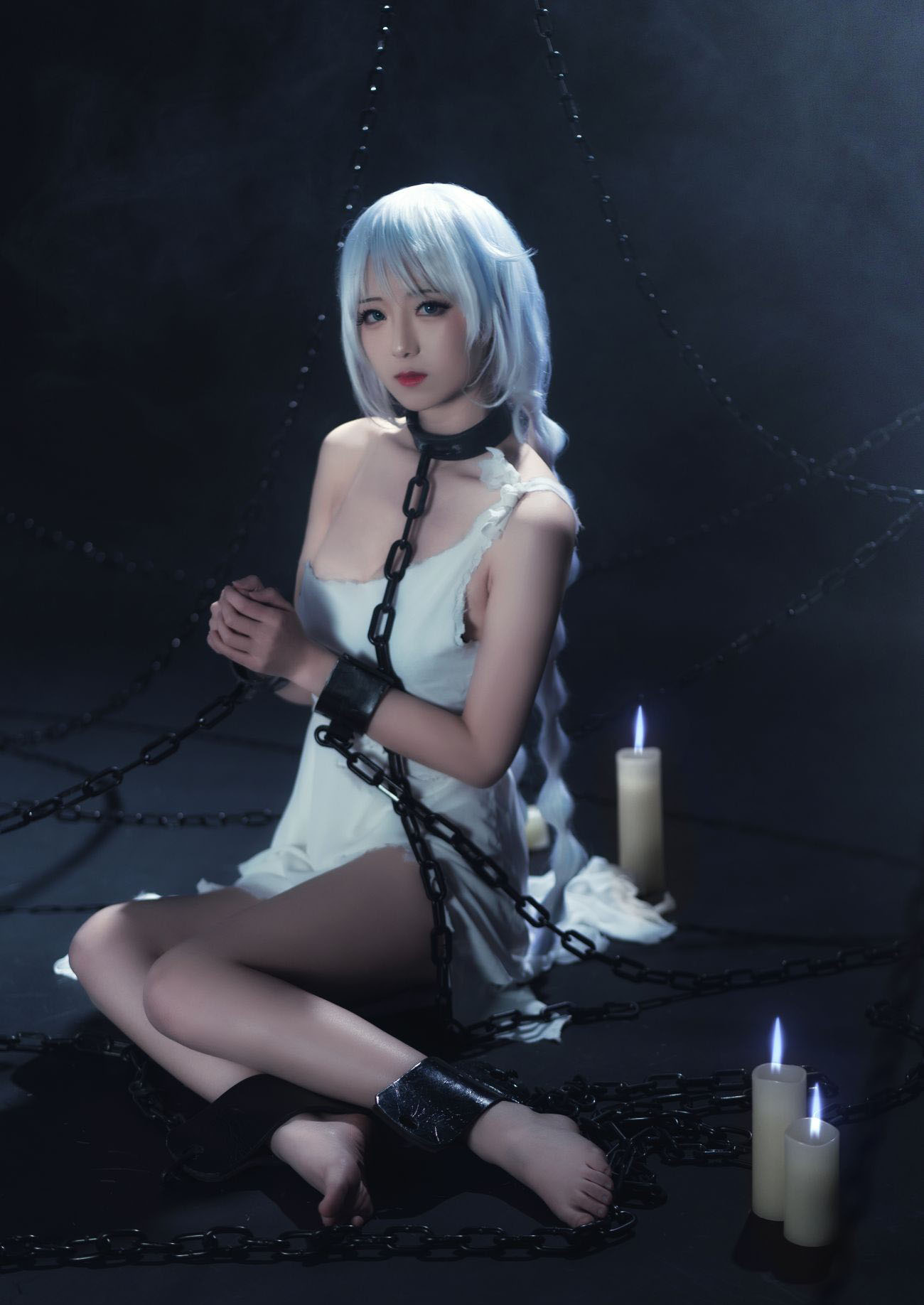 美女戰士與階下囚? 鐵板燒鬼舞w 斯卡蒂