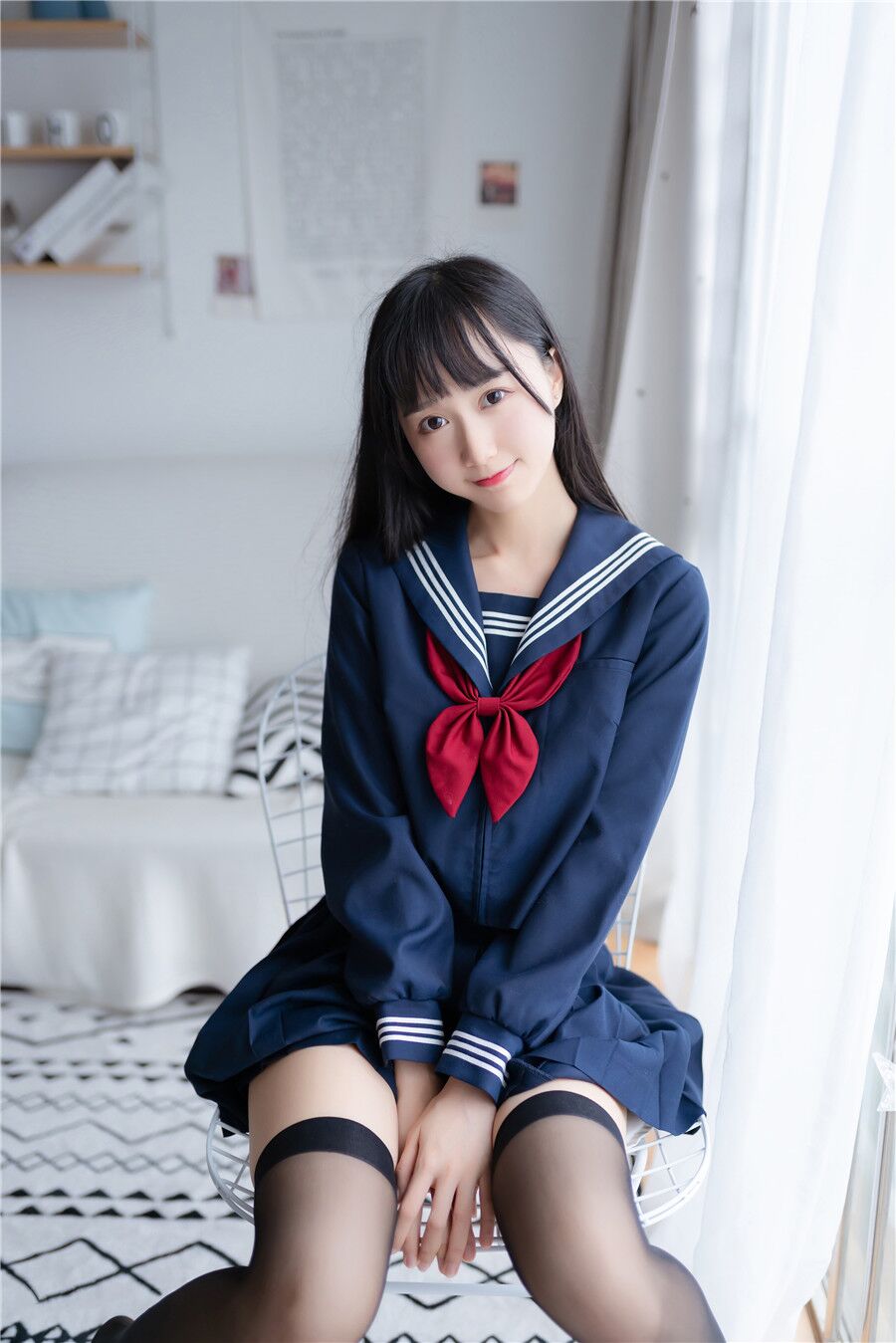 水手裝 黑絲小姐姐寫真