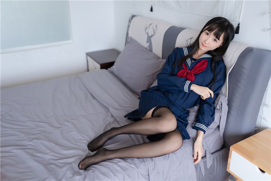 水手裝 黑絲小姐姐寫真