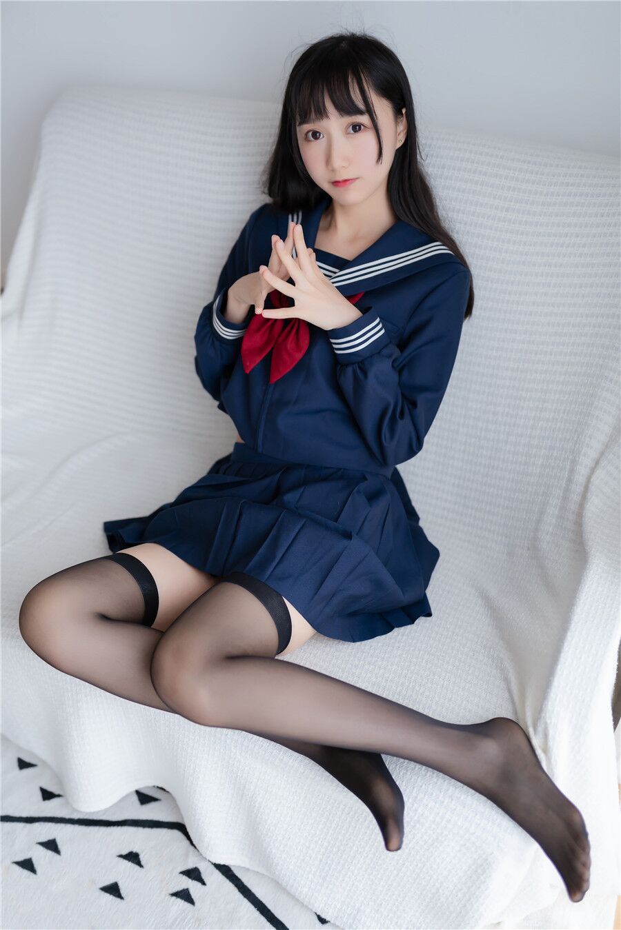水手裝 黑絲小姐姐寫真