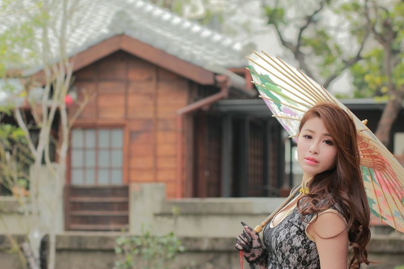 Model寫真系列長腿美模鄔育锜旗袍古典風高跟美腿
