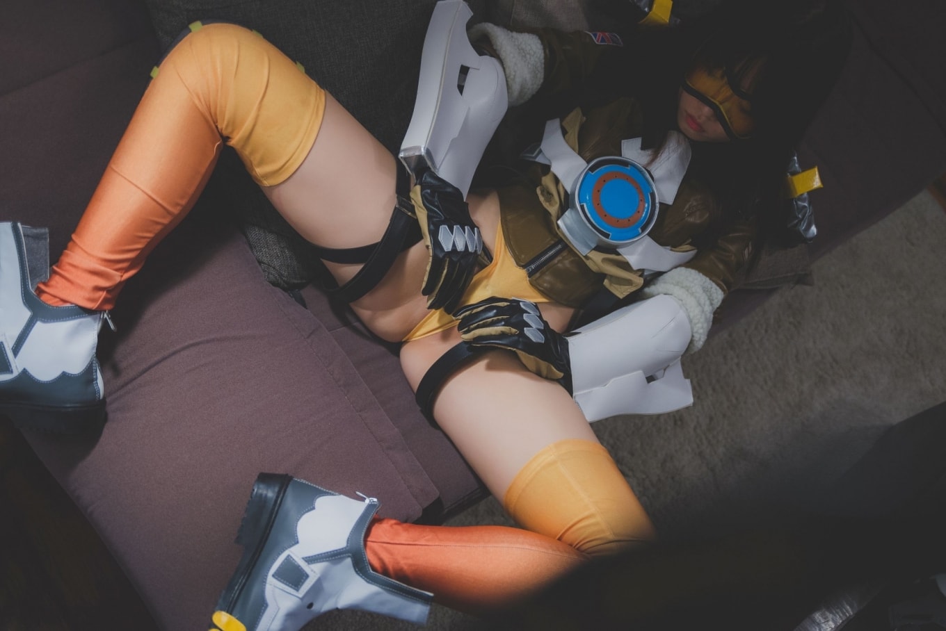 柚木寫真-守望先鋒獵空cosplay