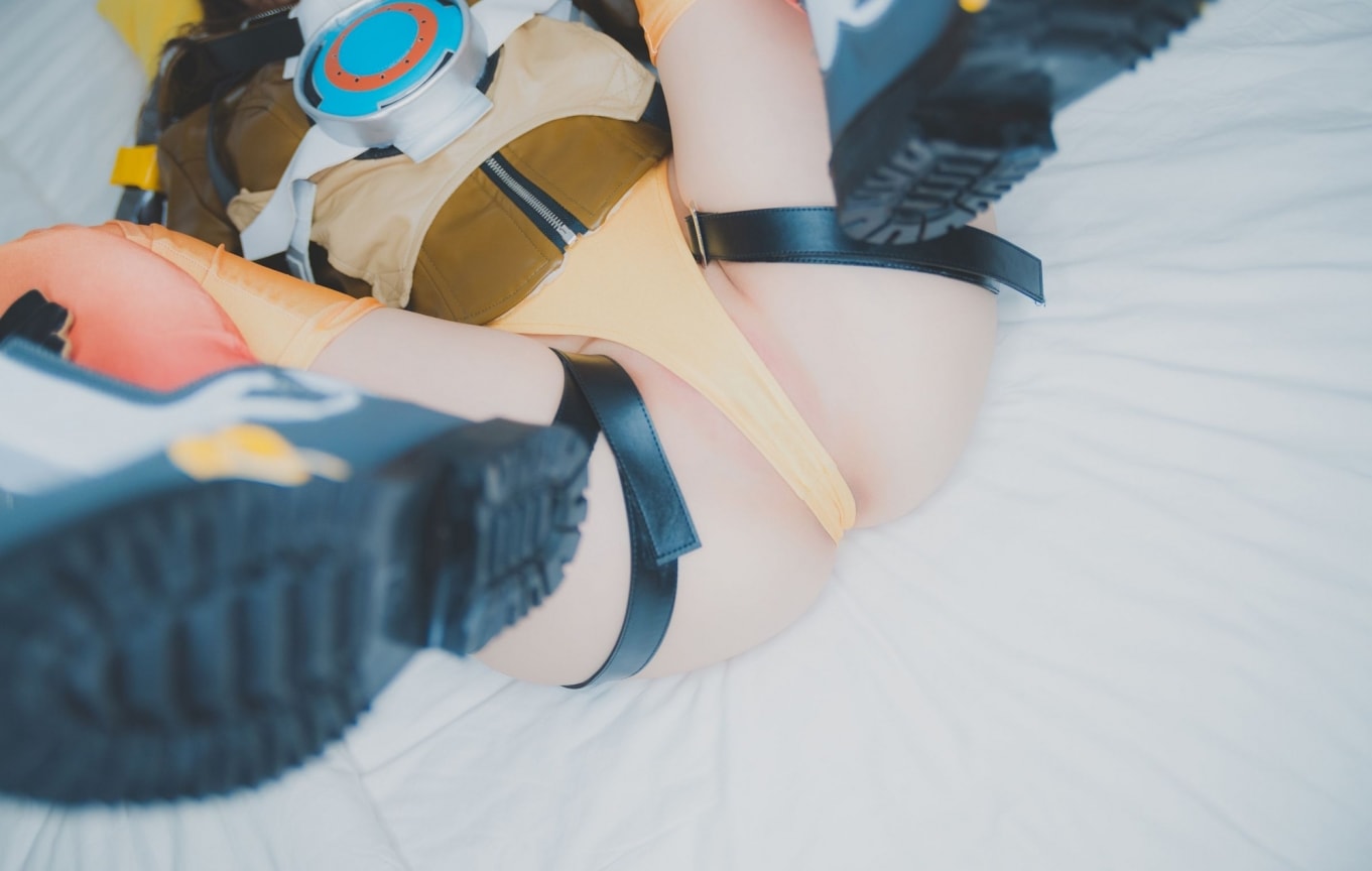 柚木寫真-守望先鋒獵空cosplay