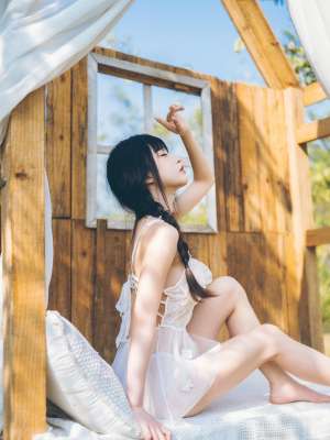 白裙清純小姐姐農莊寫真