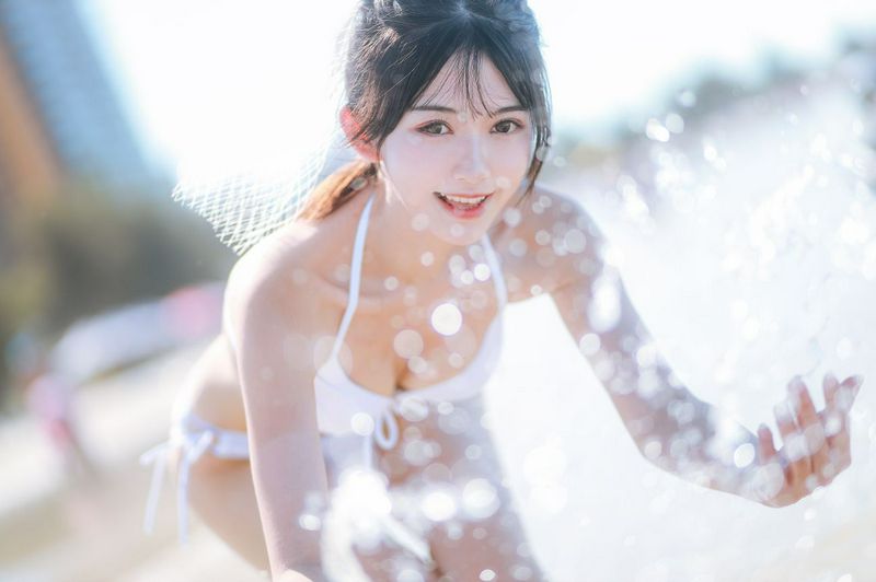 鰻魚霏兒海邊