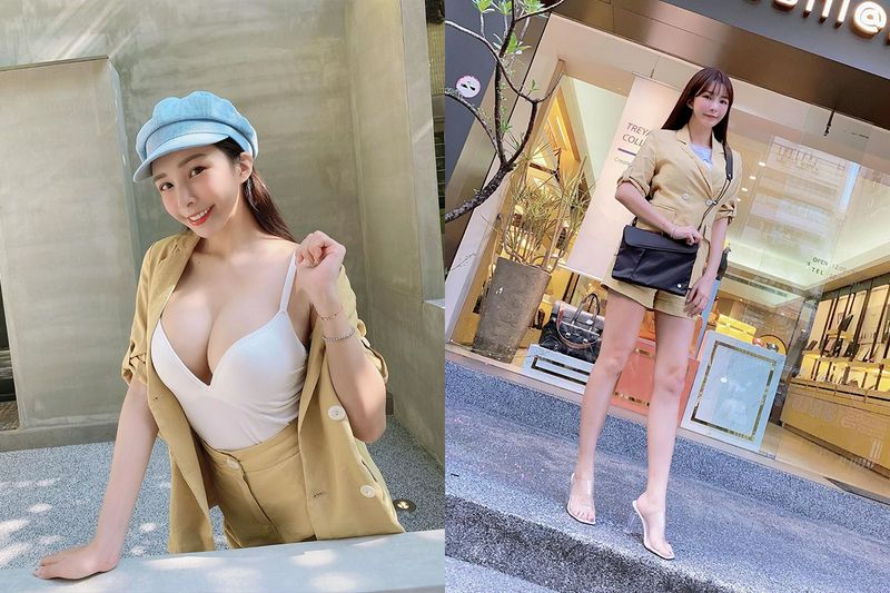 臉很小，ＯＯ卻...斜杠正妹才能兼具身材也兼具_(dá)Lala蘇心寧