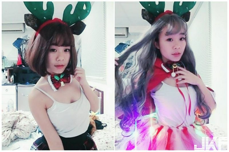 世新超有個性短發正妹林佳諭無辜萌眼
