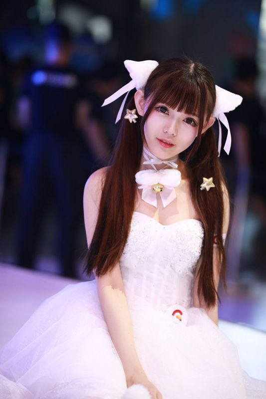 于海潤ChinaJoy2017盛大游戲showgirl