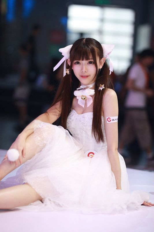 于海潤ChinaJoy2017盛大游戲showgirl