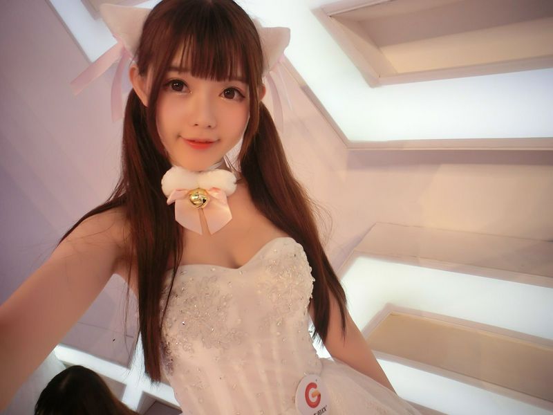 于海潤ChinaJoy2017盛大游戲showgirl