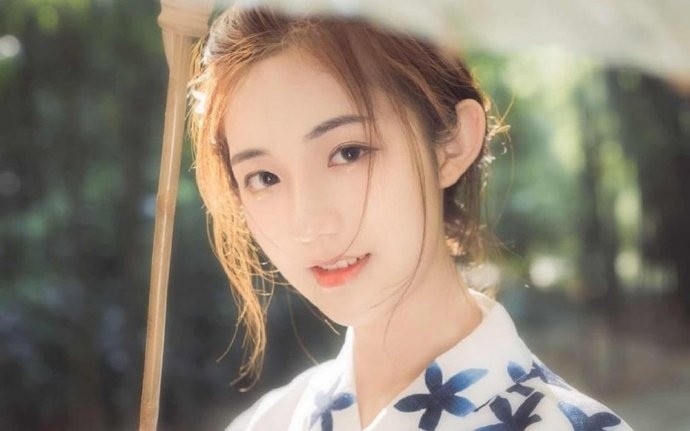 甜美可人和服少女清新養眼寫真圖片