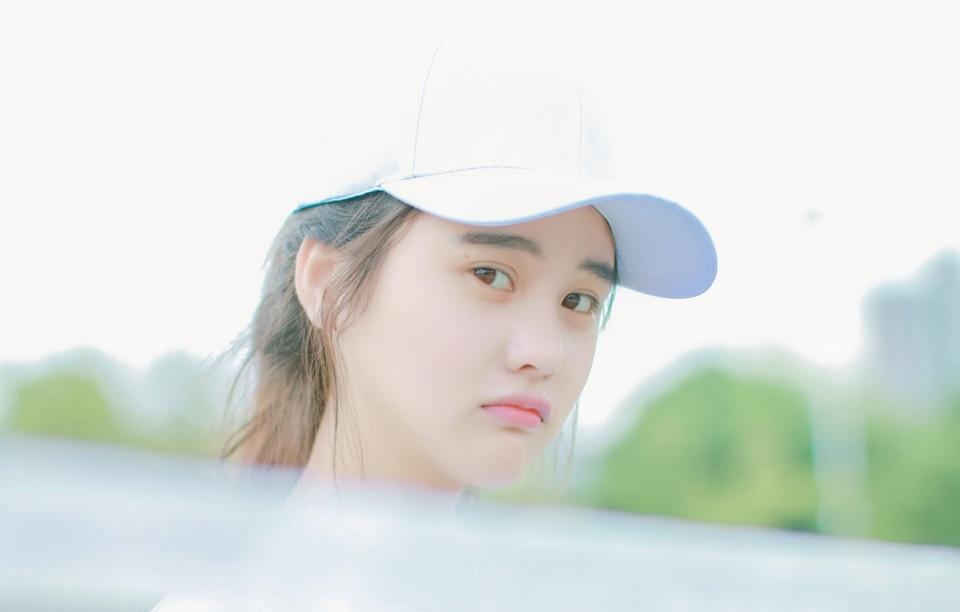 羽毛球少女白皙嬌嫩活力無限寫真