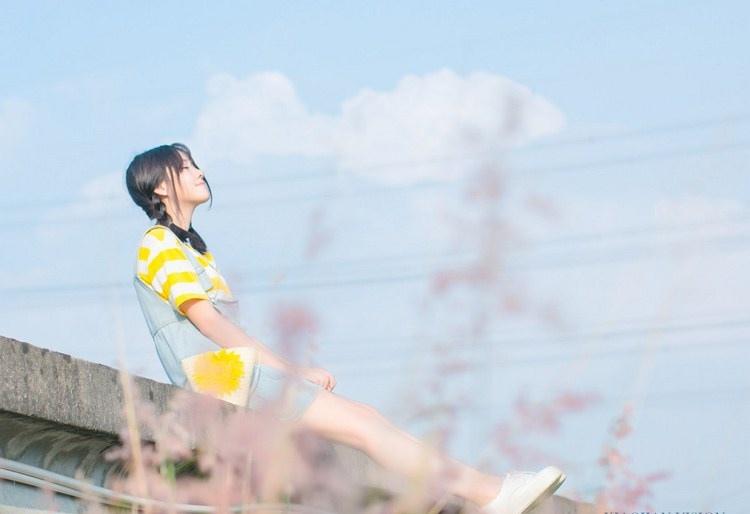 清純天然美女戶外一日游隨拍寫真圖片
