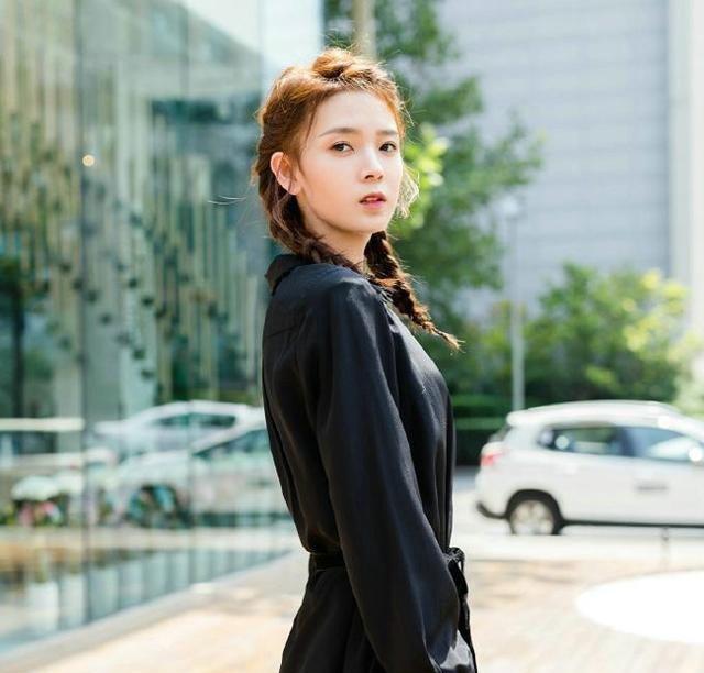 無心法師小丁貓陳瑤小辮子清新陽光下少女氣息寫真