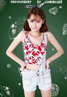 清純學(xué)生妹小清新美女圖片寫真