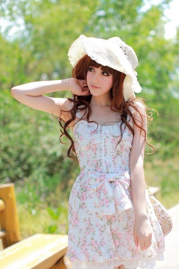 清純校花森俏麗迷人寫真