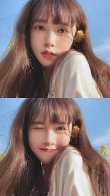 甜美可愛美女俏皮元氣寫真