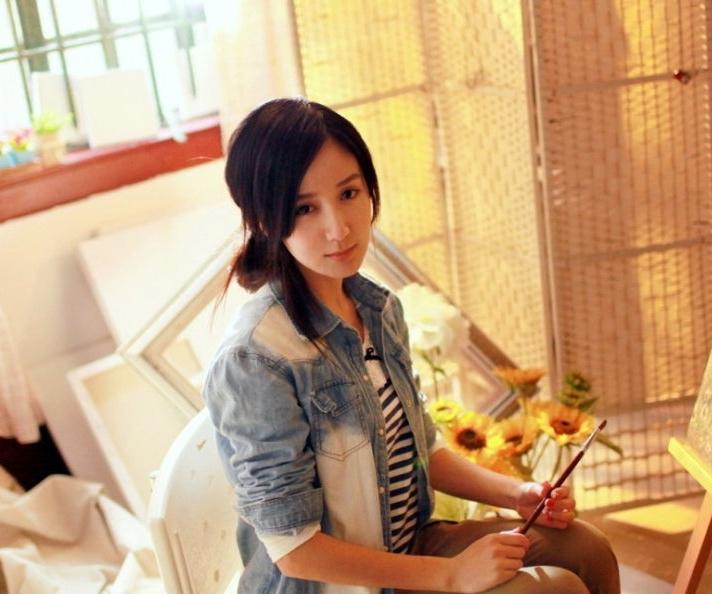 清純美女婁藝瀟清純寫真大片