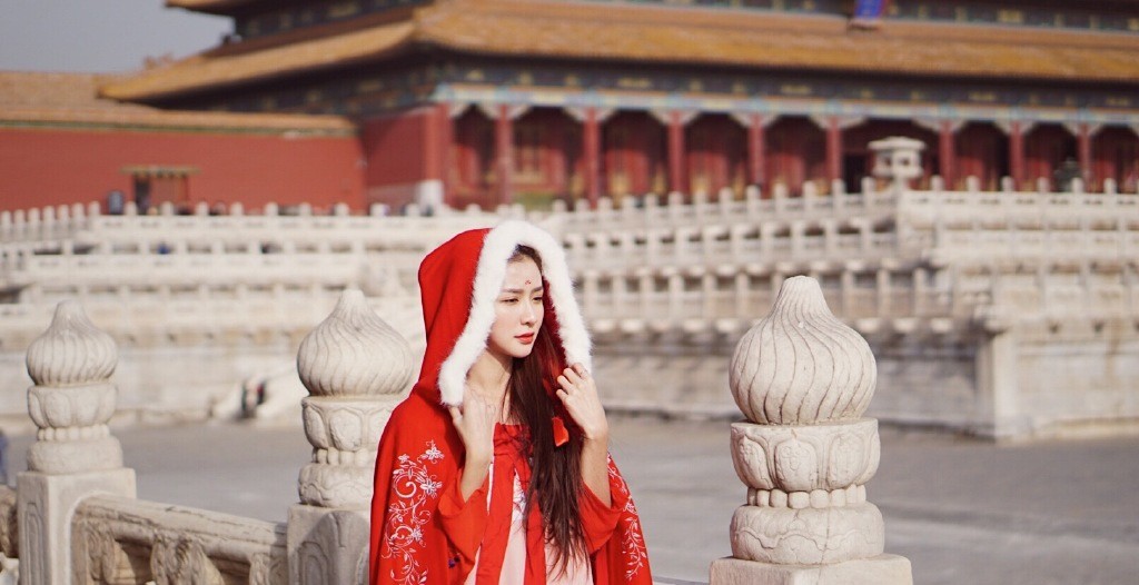 蔡卓宜古裝漢服迷人唯美寫真