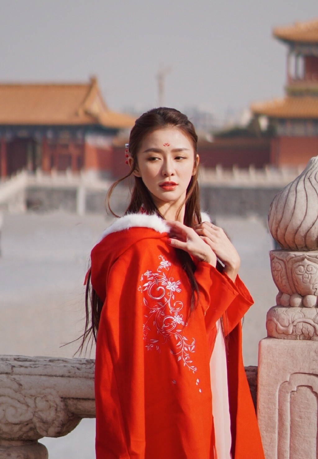 蔡卓宜古裝漢服迷人唯美寫真