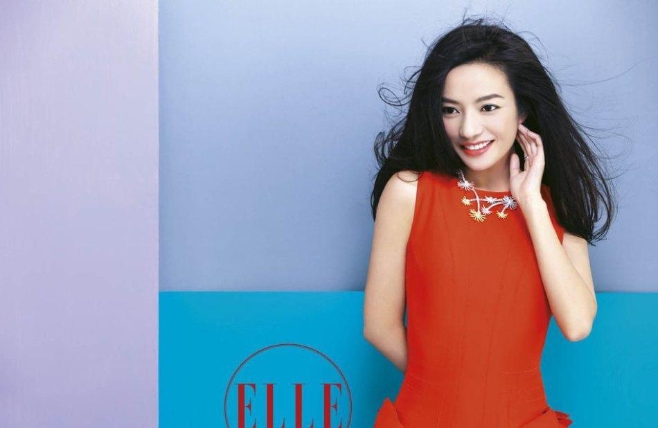 女神趙薇《ELLE》大片嬌艷動人展御姐氣質
