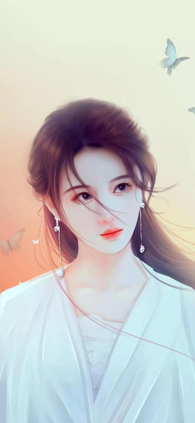 仙氣又干凈的氣質型女生微信頭像 第一張愛了