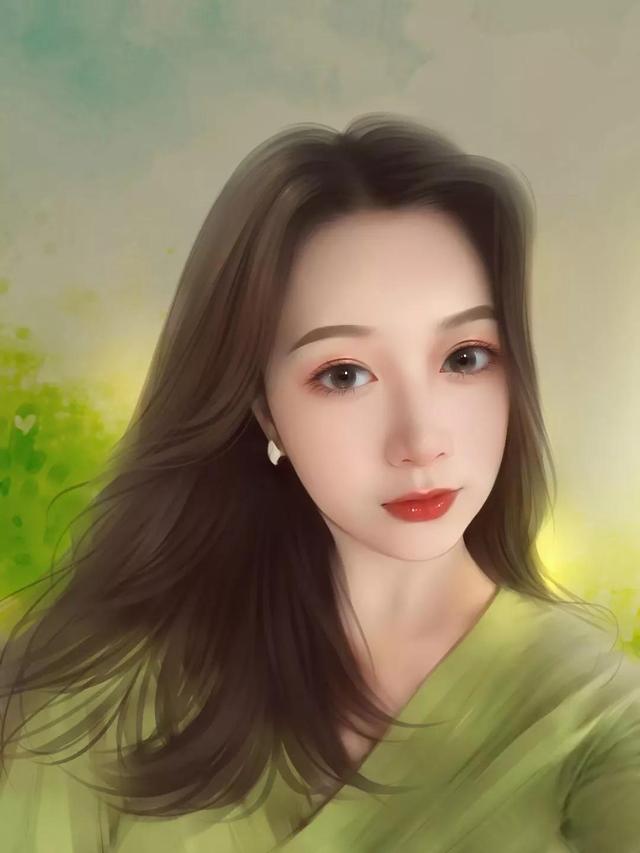 仙氣又干凈的氣質型女生微信頭像 第一張愛了