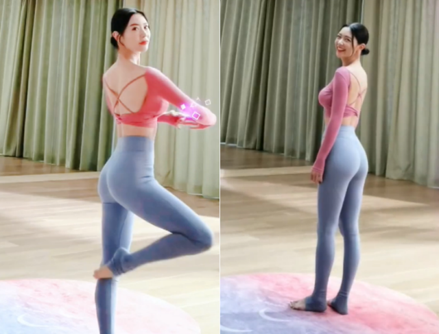 第一美女克拉拉炫大長(zhǎng)腿!穿短褲抬腿動(dòng)作太夸張,美腿修長(zhǎng)太吸睛