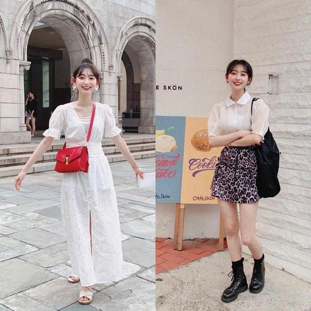 娃娃臉女生適合甜美風(fēng)穿搭,小巧精致又減齡,越看越好看