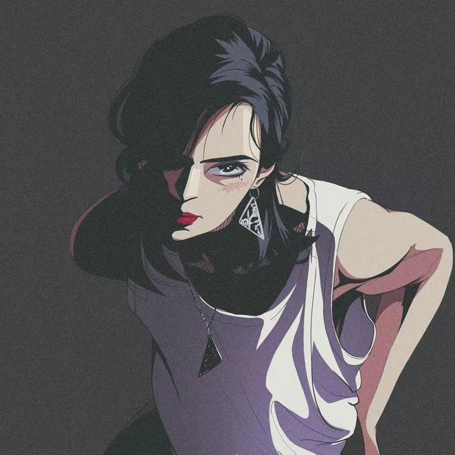 個性漂亮的女生頭像