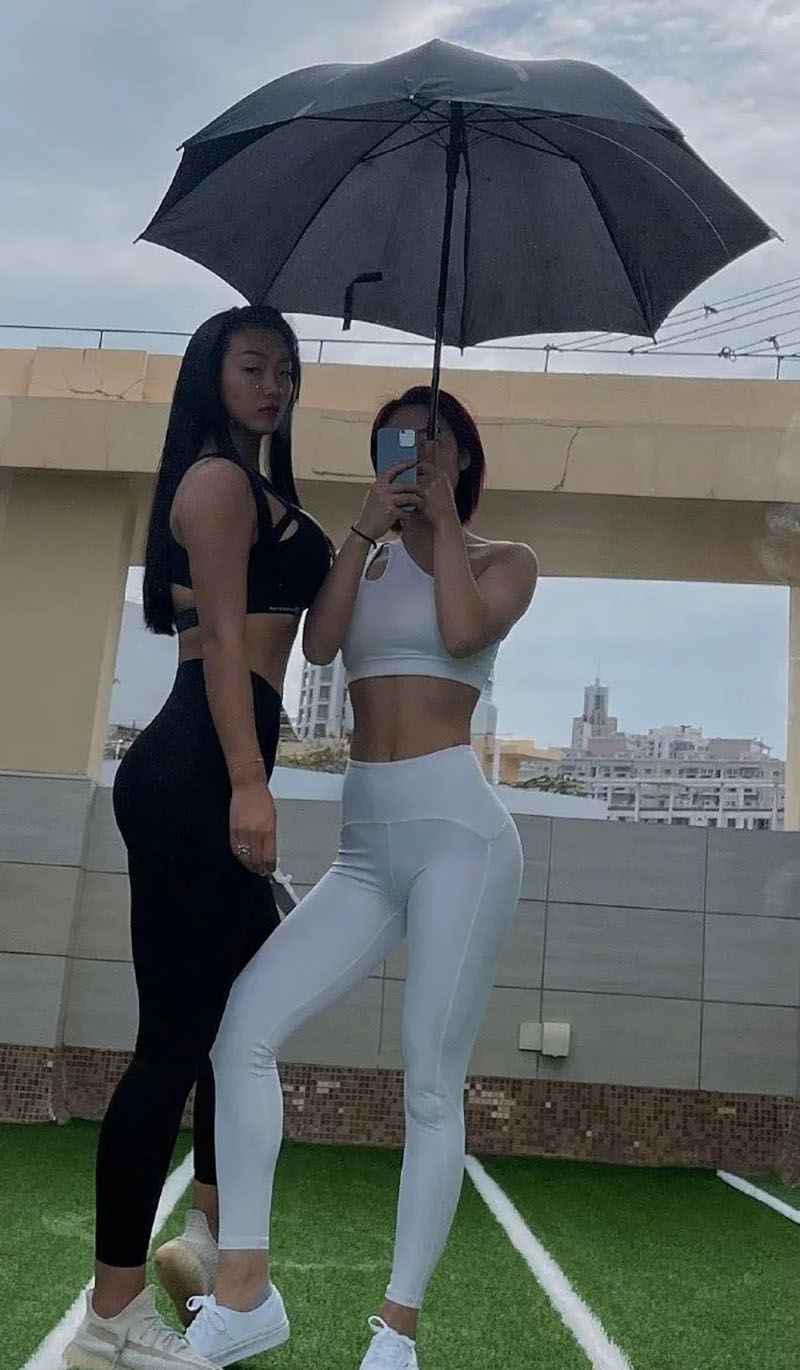 170cm長腿健美私教, 你敢說她不美