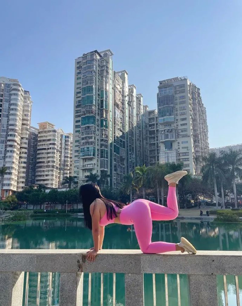 170cm長腿健美私教, 你敢說她不美