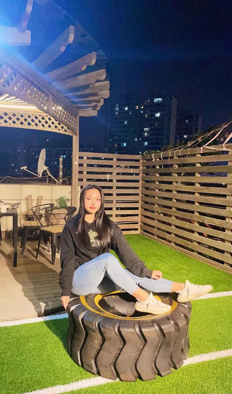 170cm長腿健美私教, 你敢說她不美