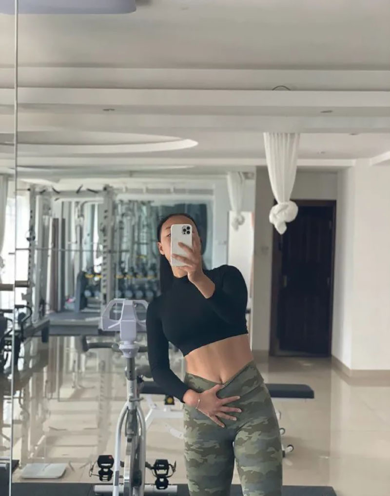 170cm長腿健美私教, 你敢說她不美