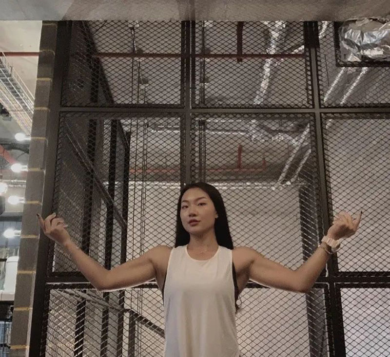 170cm長腿健美私教, 你敢說她不美