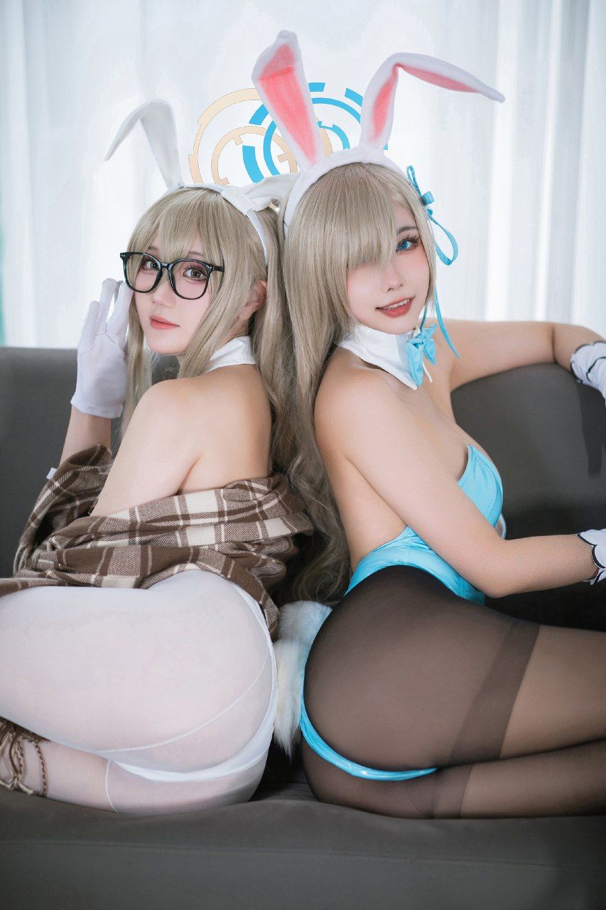 Momoko葵葵瓜希醬?BA兔兔cos雙人本