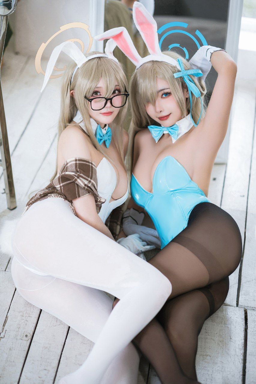 Momoko葵葵瓜希醬?BA兔兔cos雙人本