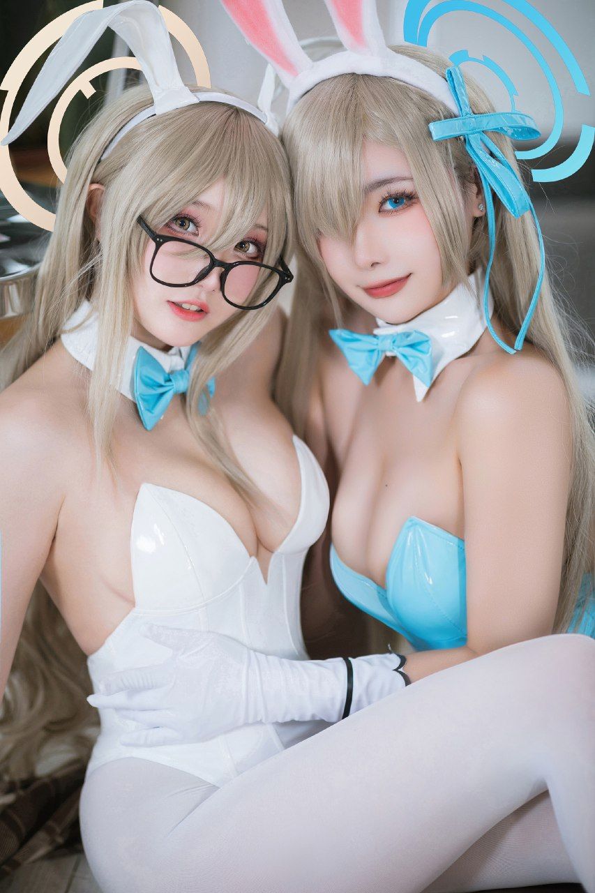 Momoko葵葵瓜希醬?BA兔兔cos雙人本