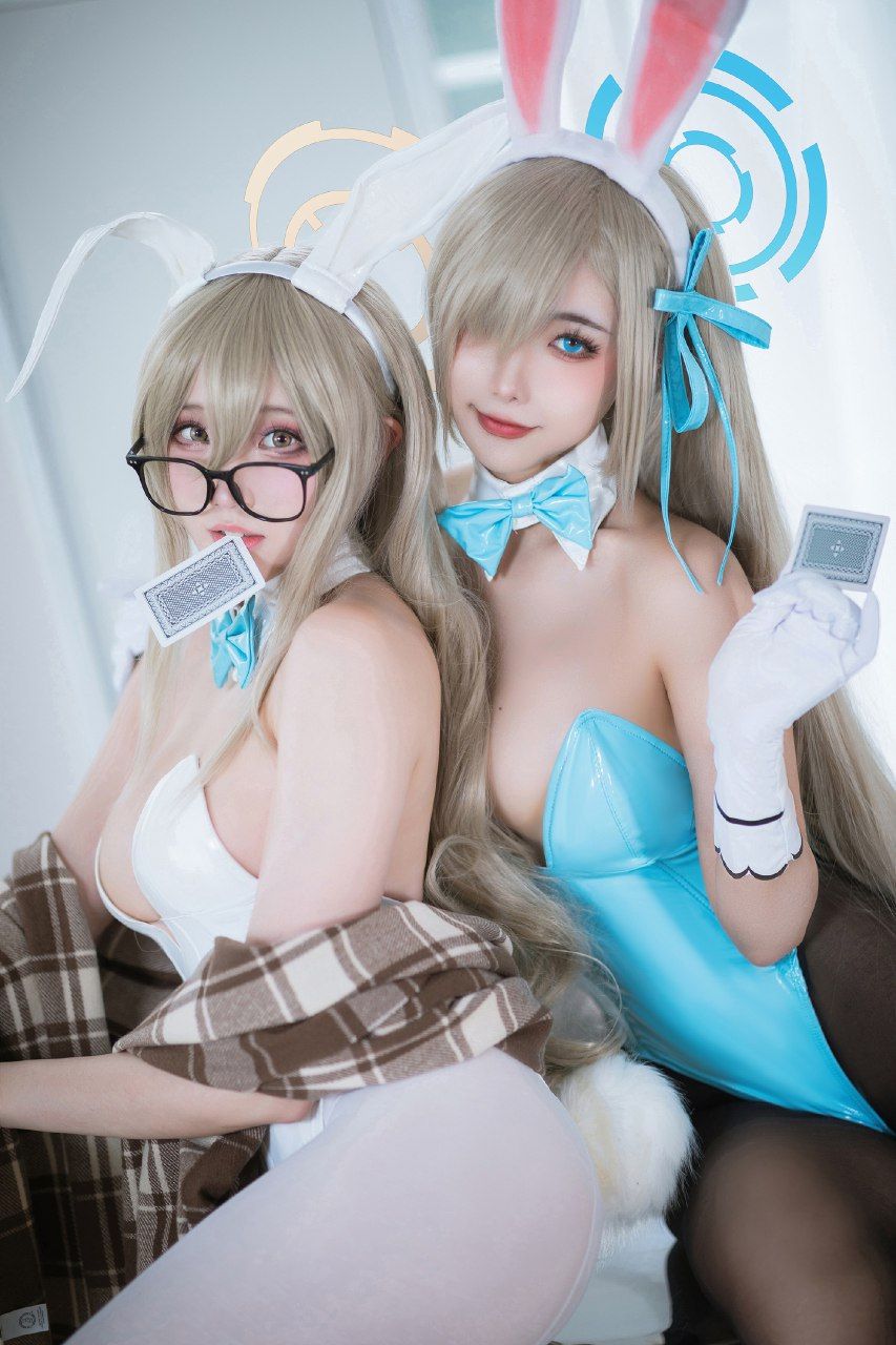 Momoko葵葵瓜希醬?BA兔兔cos雙人本