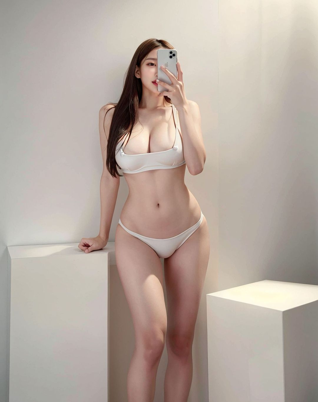 精致的臉蛋加上魔鬼般的身材