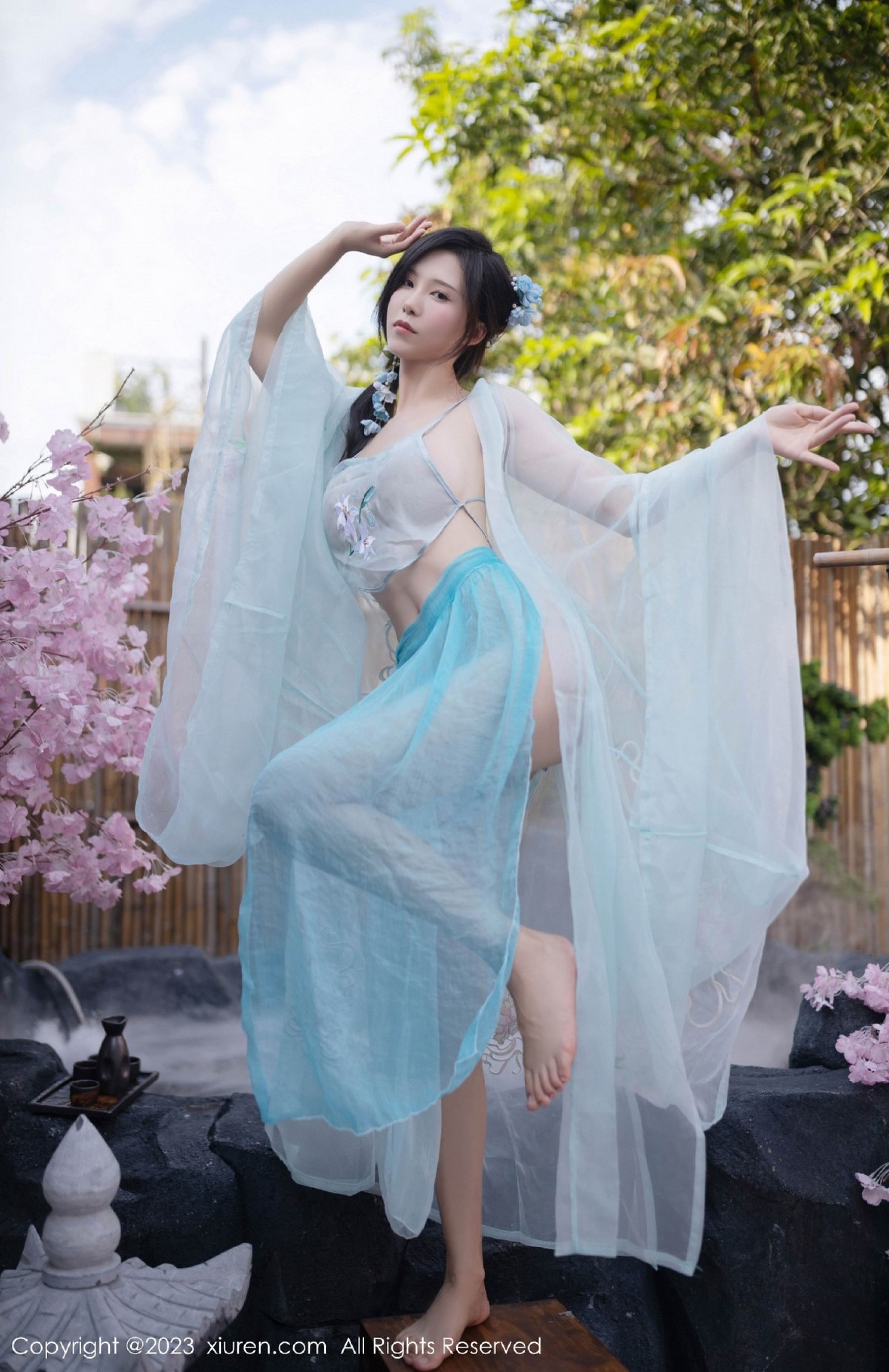 利世 真絲 輕紗