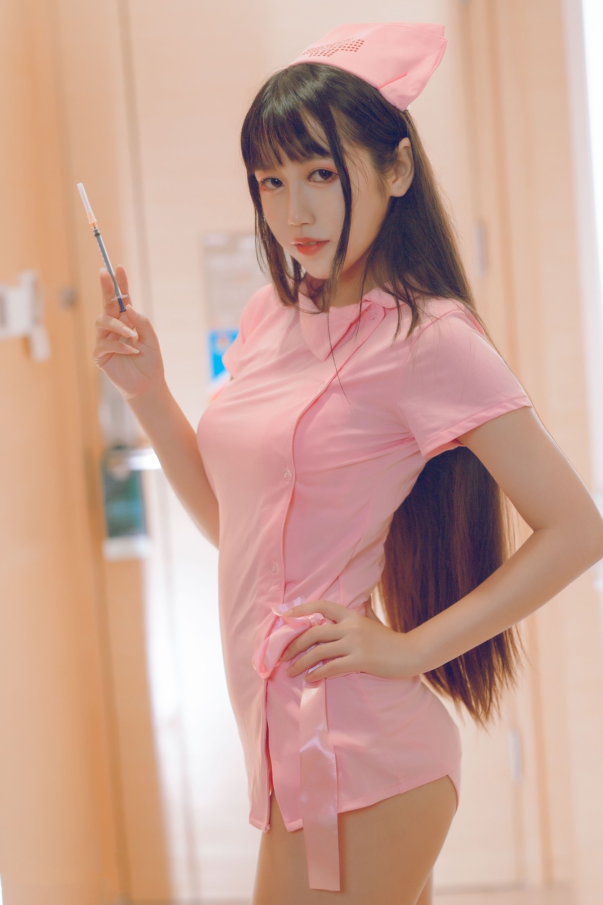 Cosplay 粉紅護士
