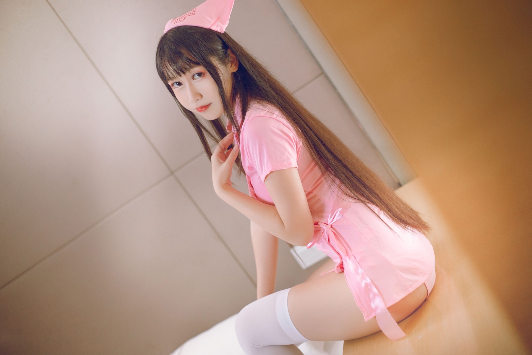 Cosplay 粉紅護士