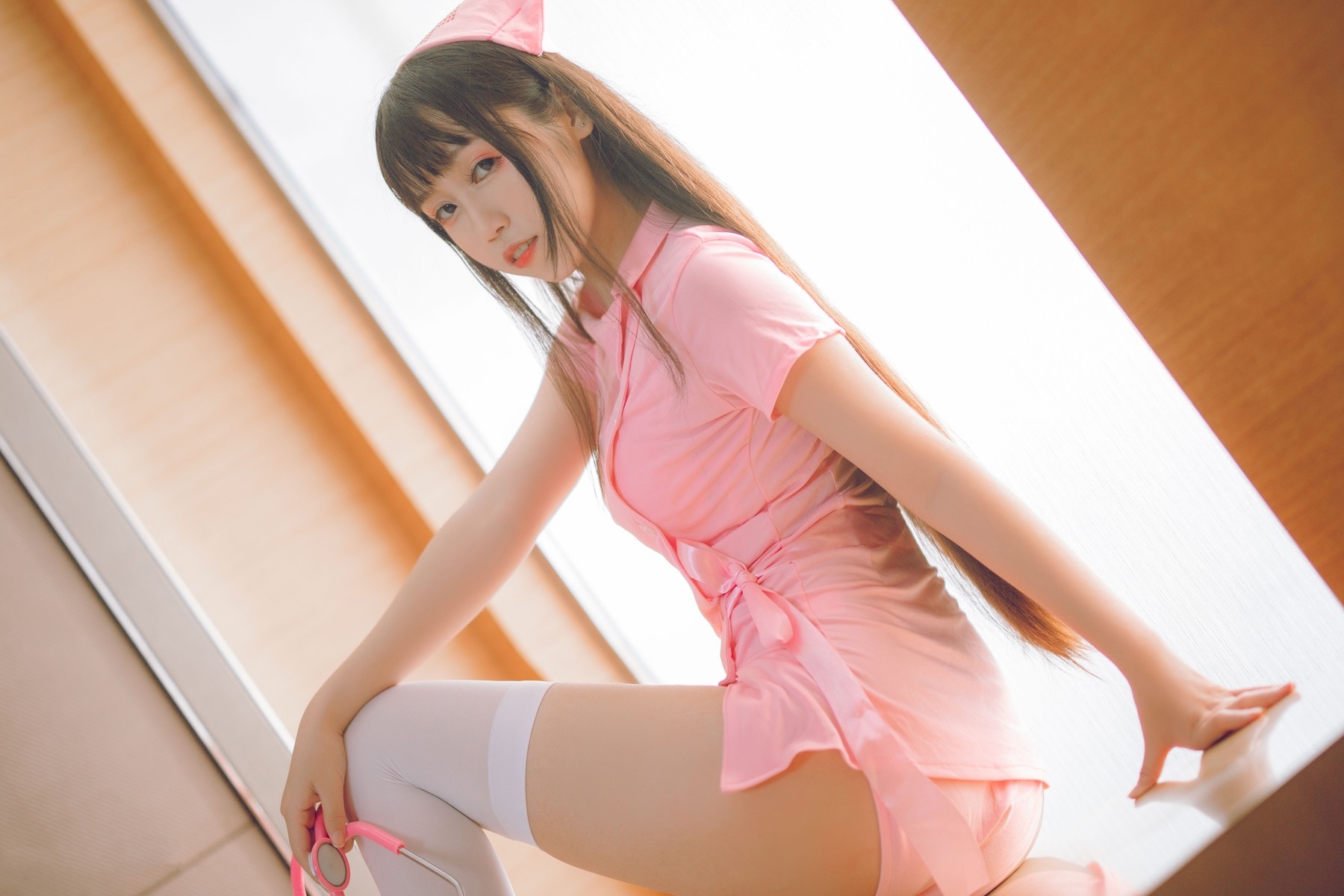 Cosplay 粉紅護士