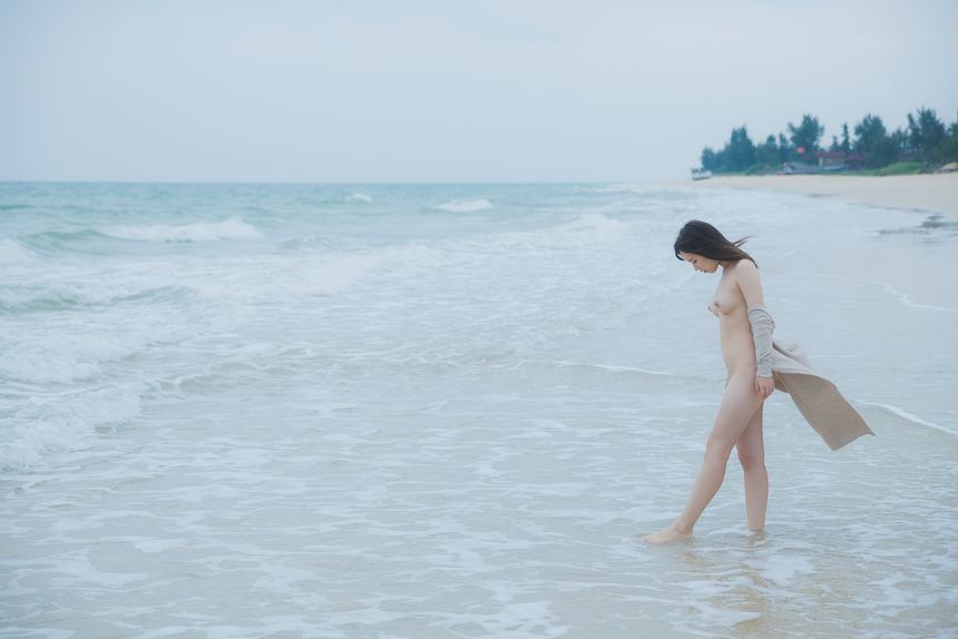 海邊紗裙