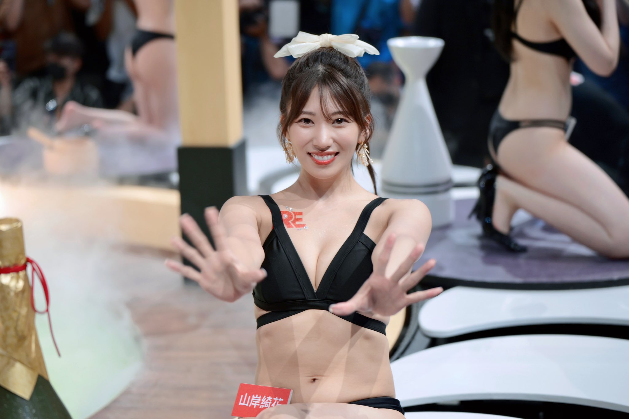 臺北成人展上漂亮的日本AV女優