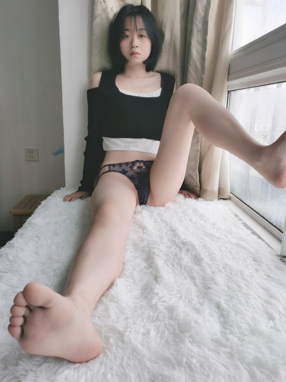珍珠丁字褲